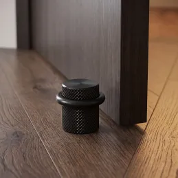 Dveřní zarážka ALBIO/ Černá matná