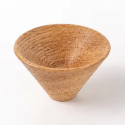 Dřevěná úchytka knopka APOLO / Dub lakovaný