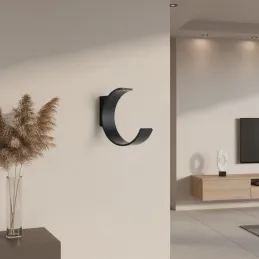 Luxusní věšák RINGO / Černá matná