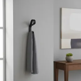 Luxusní věšák DROP / Černá matná