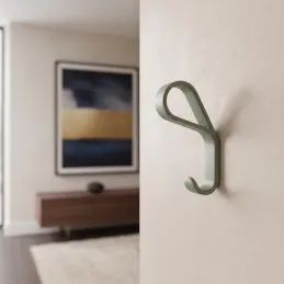 Luxusní věšák DROP / Šedá