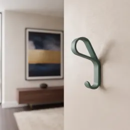 Luxusní věšák DROP / Pastelově zelená
