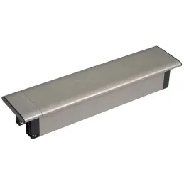 Interiérový zásuvkový panel SLIM BOX SCHUKO 3x 230V + USB / Nerez