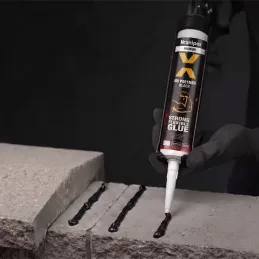 Lepidlo MS POLYMER 290 ml s okamžitou fixací / Černá
