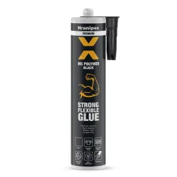 Lepidlo MS POLYMER 290 ml s okamžitou fixací / Černá