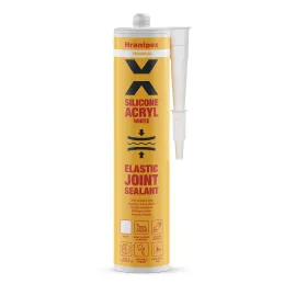 Silikon-akrylový tmel 280 ml / Bílý