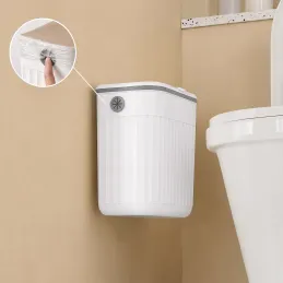 Odpadkový koš BIBA na dvířka 11L / Bílý