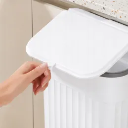 Odpadkový koš BIBA na dvířka 11L / Bílý