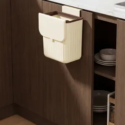 Odpadkový koš BIBA na dvířka 11L / Béžová