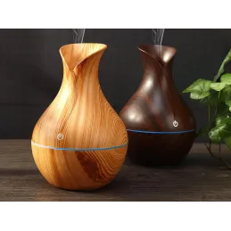 LED aroma difuzér AROMA / Ořech tmavý