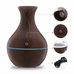 LED aroma difuzér AROMA / Ořech tmavý