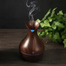 LED aroma difuzér AROMA / Ořech tmavý