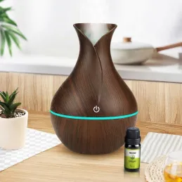 LED aroma difuzér AROMA / Ořech tmavý