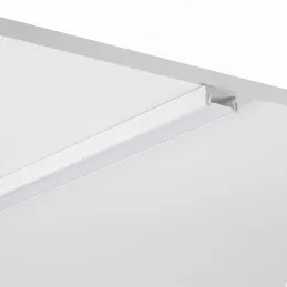 Hliníková lišta ZARIA pro LED osvětlení s mléčným krytem / Bílá matná