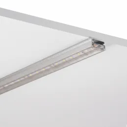 Hliníková lišta ZARIA na LED osvětlení s transparentním krytem / Hliník