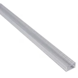 Sada 1m profilu ZARIA na LED osvětlení s transparentním krytem s krytkami a uchycením / Hliník