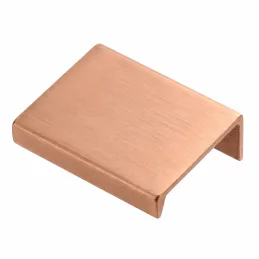 Úchytka na hranu dvířek DIAZ / Broušená měď