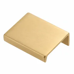 Úchytka na hranu dvířek DIAZ / Zlatá matná