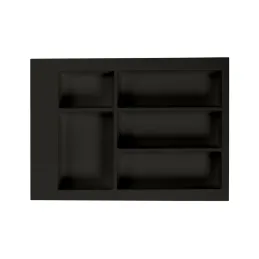 Příborník do zásuvky PEGAS / Černá matná