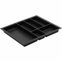Příborník do zásuvky PEGAS / Černá matná