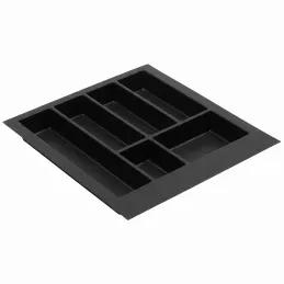 Příborník do zásuvky PEGAS / Černá matná