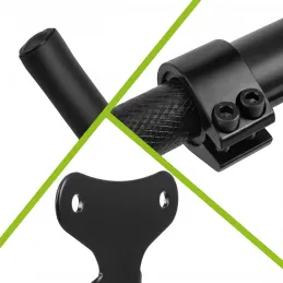 Nástěnný držák na kolo EASY HOLD / Černý