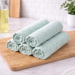 Sada mikrovláknových utěrek TOPCLEAN - 10 ks