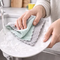 Sada mikrovláknových utěrek TOPCLEAN - 10 ks