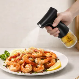 Elektrický sprej na olivový olej ELOX 200 ml / Černý