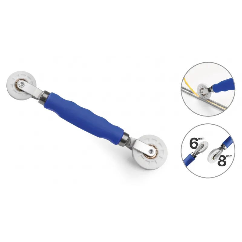 Univerzální nástroj pro instalaci LED pásků do profilu 6-8 mm / Modrá