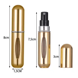 Cestovní rozprašovač na parfém 5 ml / Zlatý