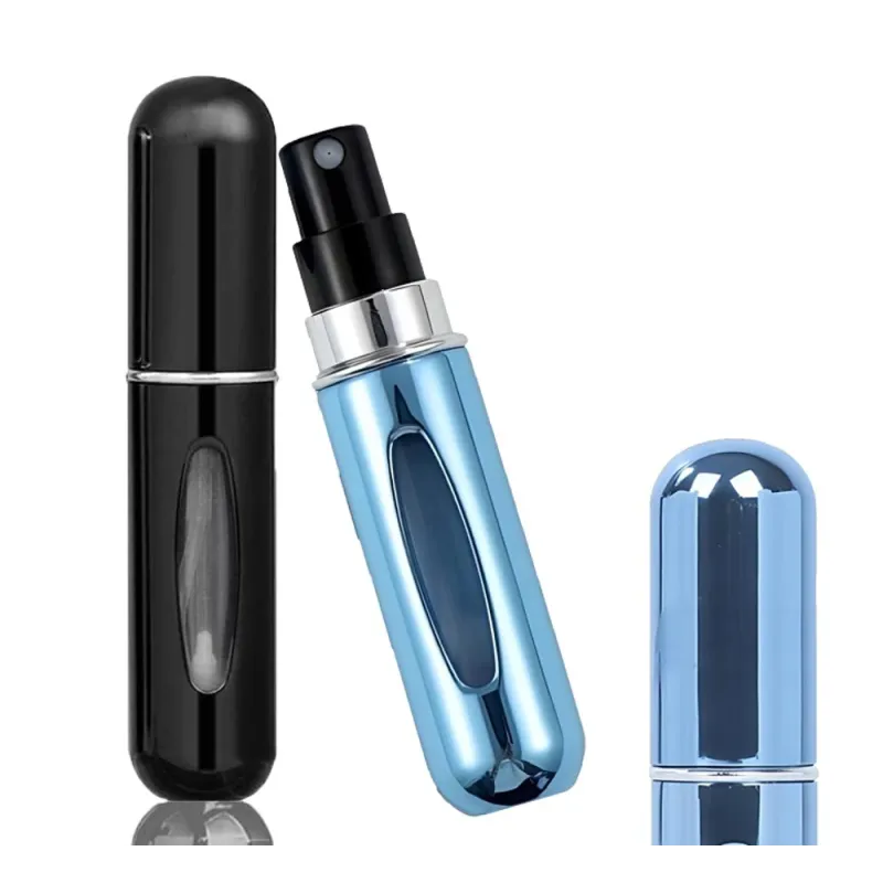 Sada 2ks cestovní rozprašovač na parfém COUPLE 5ml / Zlatý