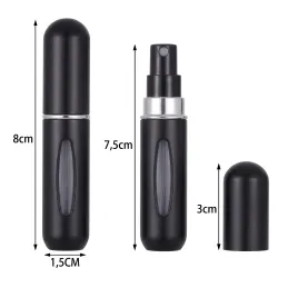 Sada 2ks cestovní rozprašovač na parfém COUPLE 5ml / Zlatý