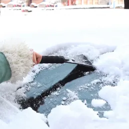 Škrabka na sníh SNOW / Černá