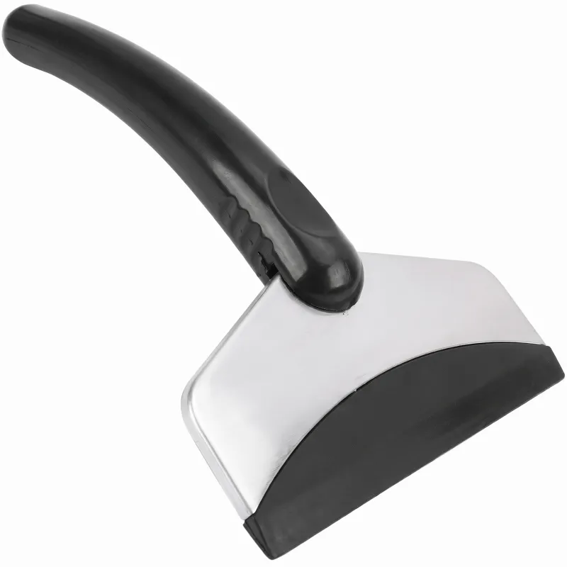 Kovová škrabka na sníh SNOW FIX / Černá