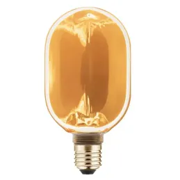 Dekorativní LED žárovka TANGO 4W / Kouřově hnědá