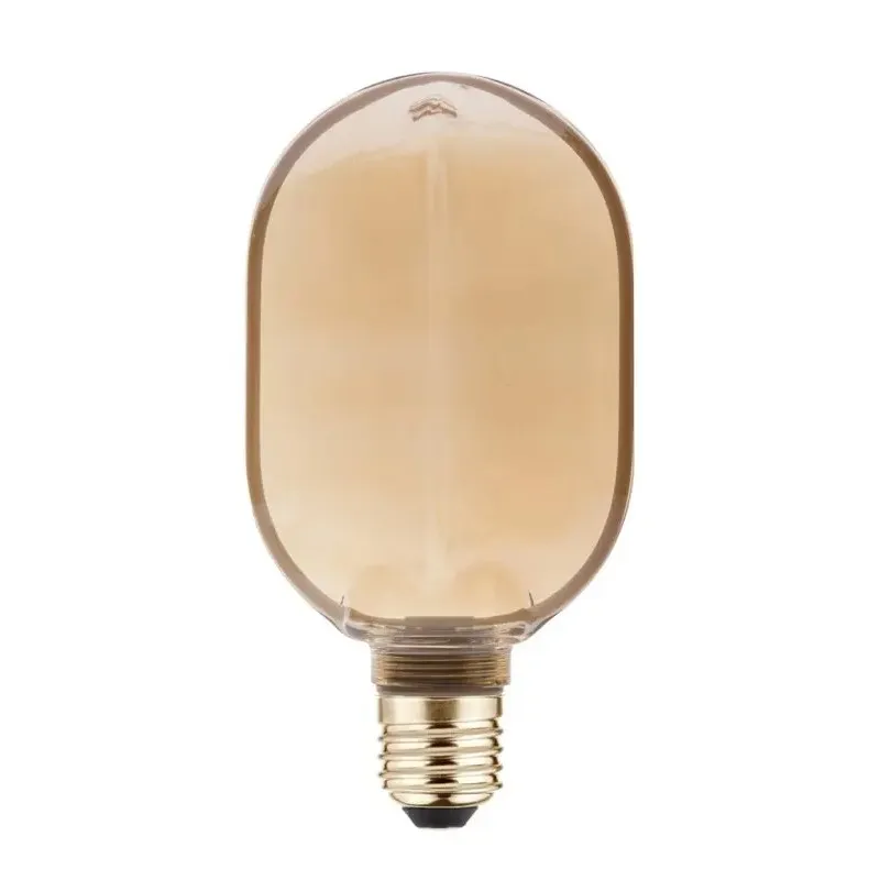 Dekorativní LED žárovka TANGO 4W / Kouřově hnědá