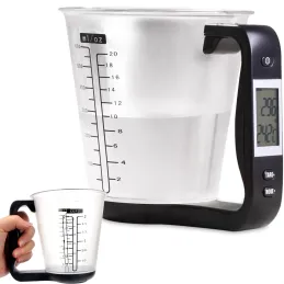 Kuchyňská nádoba o objemu 600 ml s digitální váhou LCD