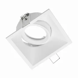 Designové bodové svítidlo s naklápěním ADAMO SQUARE / Bílá matná