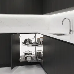 Karusel SMART 270° / Lesklý chrom