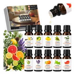 Sada 10 ks vonných olejů do aroma difuzérů / 15 ml