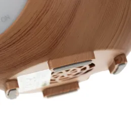 LED ultrazvukový zvlhčovač vzduchu s dálkovým ovládáním DROP / Přírodní dřevo