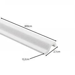 Samolepicí těsnění na okna a dveře 4000 mm / Bílá
