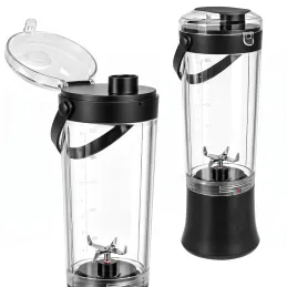USB elektrický mixér ARIANO na smoothie a koktejly 600 ml / Černý