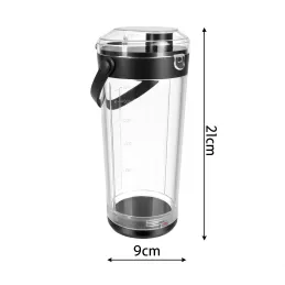 Náhradní nádoba pro USB elektrický mixér ARIANO 600 ml / Černá