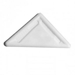 Kluzák trojúhelník - bílý 10ks