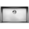 Designový dřez s montáží na pracovní desku nebo do roviny. Hloubka dřezu je 190 mm a celkový rozměr dřezu je 740 x 440 mm.