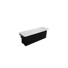 Výsuvná elektrická zásuvka HOPBOX FRENCH / Broušený hliník